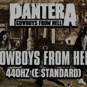 Pantera Cowboys From Hell 440hz
