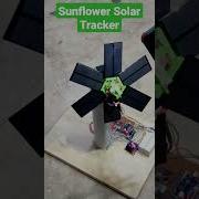 Sunflower Solar Tracker System Solar Solartracker Arduino Diyprojects Electronic