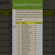 How To Use Textsplit Formula In Excel Shorts