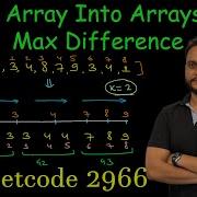Divide Array Into Arrays With Max Difference Leetcode 2966