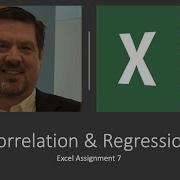 Excel Assignment S7 Correlation And Regression