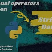 Relational Operators In Python Relational Operators On String Data Python Programming