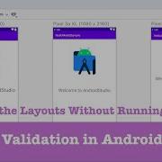 Layout Validation In Android Studio How To Preview The Layouts For Different Screen Sizes