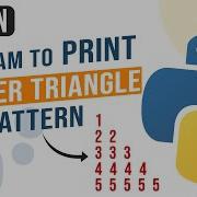 Print Floyd S Triangle In Python Printing Numbers In Right Triangle Shape Patterns In Python