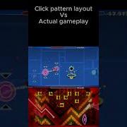 Sakupen Circles Click Pattern Layout Vs Real Gameplay Geometrydash Sakupencircles Gd