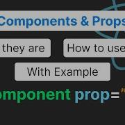 React JS Tutorial Components And Props In React JS