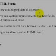 HTML Lesson 15 Forms Easy Steps Sahalsoftware
