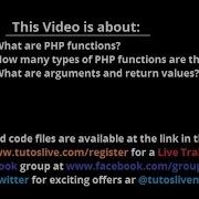 Php Functions Part 1