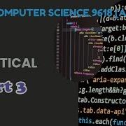 P4 PRACTICAL Introduction To Python Part 4 Computer Science 9618 A2 Level
