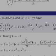 Binomial Series
