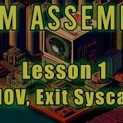 ARM Assembly Lesson 1 MOV Exit Syscall