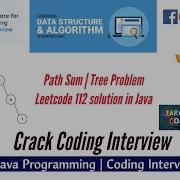 Path Sum Leetcode 112 Problem Solution Tree Problem