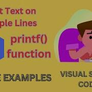 Print Text On Multiple Lines In C 2 Easy Methods With Printf Simple Examples