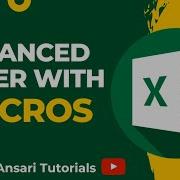 MS Excel Advanced Filters Advanced Filter With Macros Filter Data In Excel L Excel Tutorials