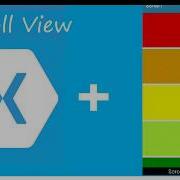 How To Scroll View In Xamari Forms Tutorial 1