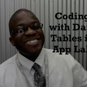 Data Tables In App Lab
