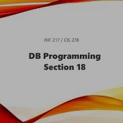 Oracle DB Programing Section 18 COMMIT ROLLBACK SAVEPOINT Locks