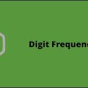 Digit Frequency Using C HackerRank S Question