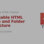 Reusable HTML Page And Folder Structure Tutorial
