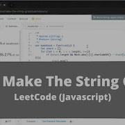 How To Solve 1544 Make The String Great On LeetCode Javascript