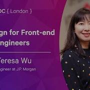 API Design For Front End Engineers Teresa Wu NDC London 2022