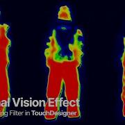 Эффект теплового зрения создание фильтра теплового картирования в TouchDesigner УЧЕБНОЕ ПОСОБИЕ