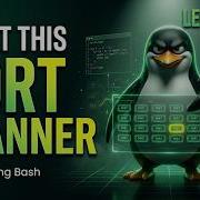 Build Your Own Port Scanner In Linux Using Bash Lecture 37
