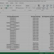 Как закодировать анкету в Google Forms с помощью Excel и SPSS