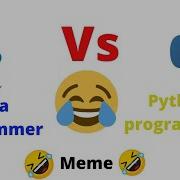 Meme On Java Programmer Vs Python Programmer Latest Meme Shorts