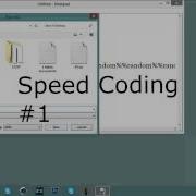 Matrix Effect SPEED CODING 1
