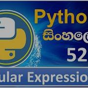Python Tutorial 53 Regular Expressions 2 Regular Expression Methods Sinhala