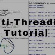 Python Multithreading Tutorial 1 What Is A Thread