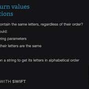 How To Return Values From Functions Swift For Complete Beginners