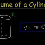 Volume Of A Cylinder