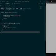 Basic Header In React Native