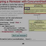 Java Concurrent Collections Designing A Memoizer With ConcurrentHashMap