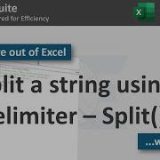 Split Excel VBA