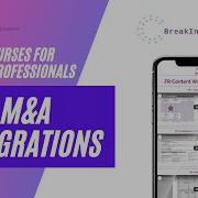 M A Business Integration Part 1