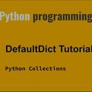 DefaultDict Tutorial HackerRank Collections Python Programming Coding