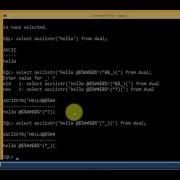 Lecture 4 SQL Functions ASCII ASCIISTR CHR COMPOSE CONCAT