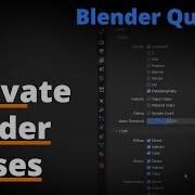 Blender Quicktip Activate Render Passes