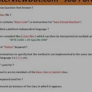 Java Class File Byte Code Explain