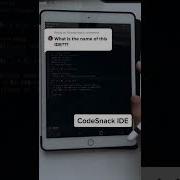 Typing Coding Codesnack Ide