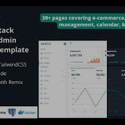Banco Remix Full Stack Client Admin Template