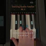Dancing Queen Piano Tutorial PART ONE