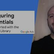 Getting Started With The Java Client Library Configuring Credentials