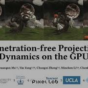 SIGGRAPH 2022 Penetration Free Projective Dynamics On The GPU