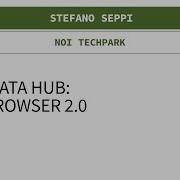 Open Data Hub Data Browser 2 0