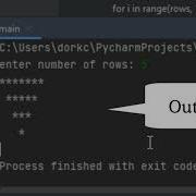 Python Program To Print An Inverted Star Pattern Pythonprograms