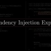 Что такое внедрение зависимостей с примерами Java